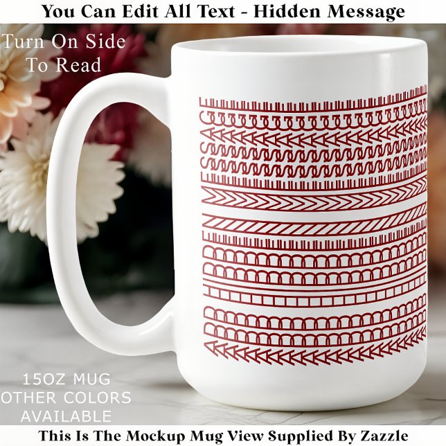 Caneca De Café Quote Saying Family Joke Hidden Message 152 Funny (Criador carregado)