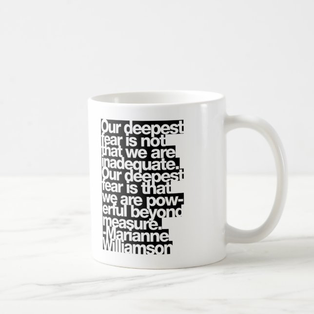 Caneca De Café quote-williamson-stiles* (Direita)