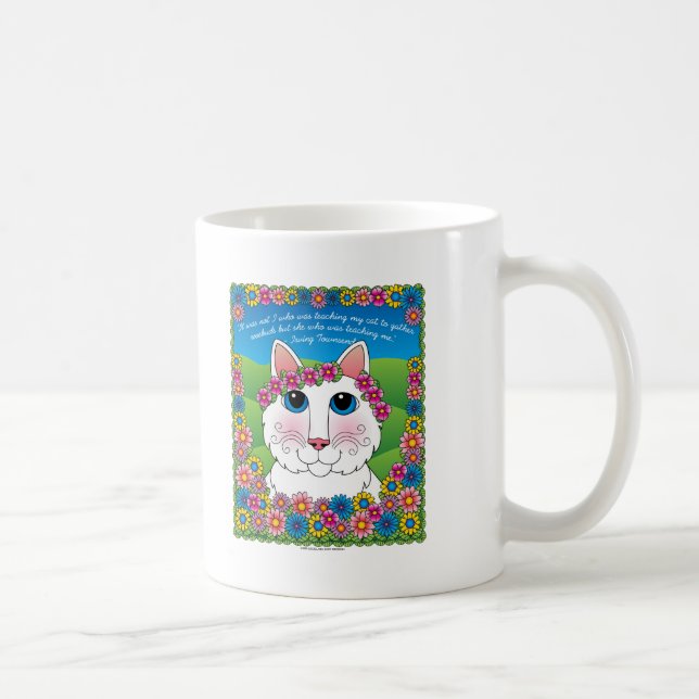 Caneca De Café QuoteCat2 (Direita)