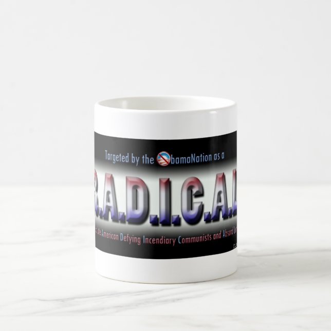 CANECA DE CAFÉ R.A.D.I.C.A.L. (Centro)