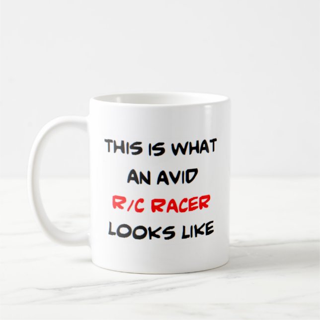 Caneca De Café r/c racer, incrível (Esquerda)