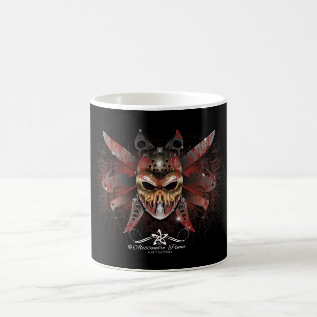 Caneca De Café R. de H. Ripper do Halloween (Centro)