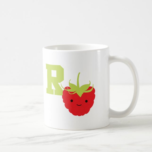 Caneca De Café R é para framboesa (Direita)