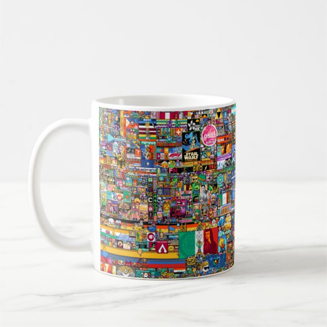Caneca De Café r/place reddit (Esquerda)