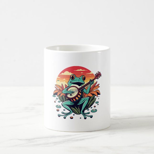Caneca De Café Rã Banjo (Centro)