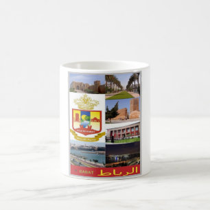 Caneca De Café Rabat - Marocco - Mosaico -