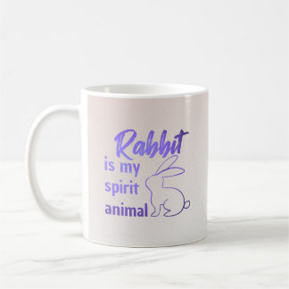 Caneca De Café Rabbit is my spirit animal
