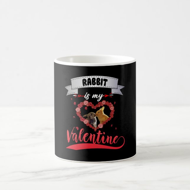 Caneca De Café Rabbit Lover | Coelho É Meu Namorados (Centro)