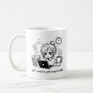 Caneca De Café Rabisco 