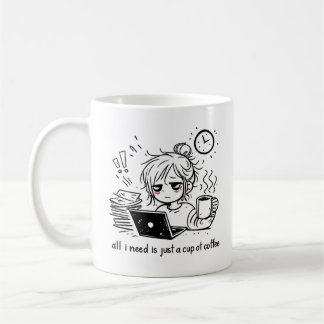 Caneca De Café Rabisco