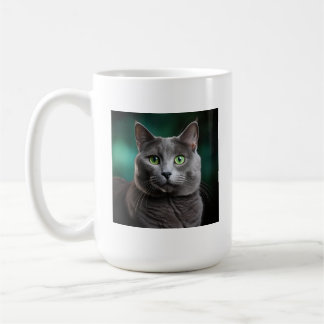 Caneca De Café Raça de Gato Chartreaux