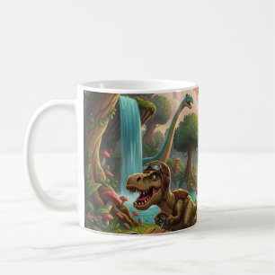 Caneca De Café Raça Dino Adventure