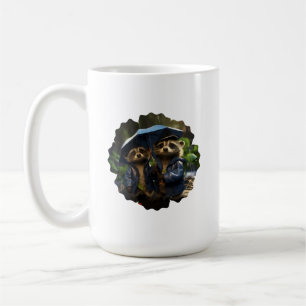 Caneca De Café Raccoon Mug