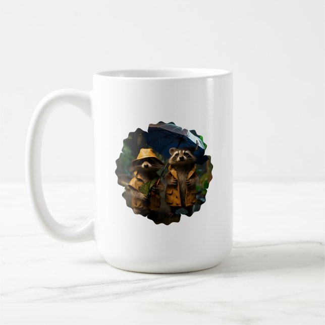 Caneca De Café Raccoon Mug (Esquerda)
