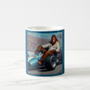 Caneca De Café Racecar de Pé Grande