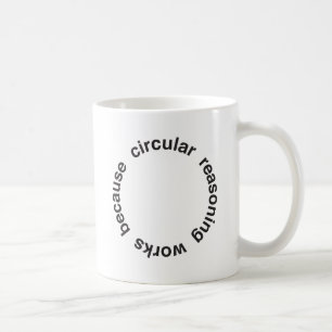 Caneca De Café Raciocínio circular