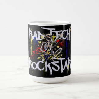 Caneca De Café Rad Tech Rockstar Moderno