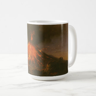 Caneca De Café Raden Saleh® Coffee Mug "Mount Merapi on Java"