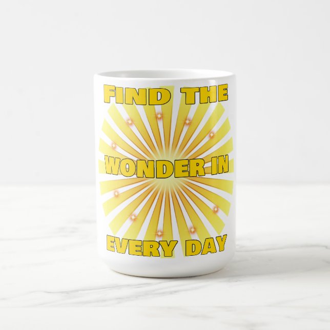Caneca De Café Radiant Positivity  (Centro)