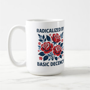 Caneca De Café Radicalizado pela Decência Básica – Arte Folclóric