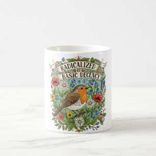 Caneca De Café Radicalizado pela Estética da Decência Básica Arte