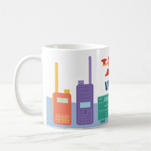 Caneca De Café Rádio Amateur Ham - Mug de presentes com chamada