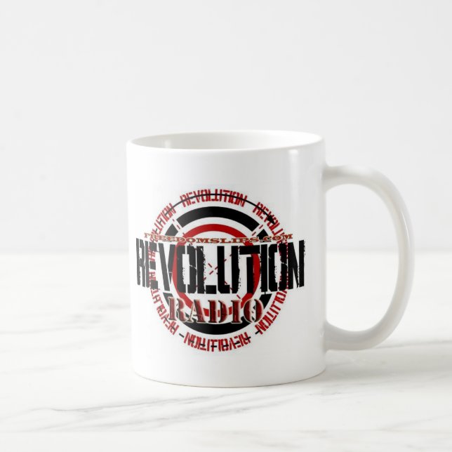 Caneca De Café Rádio da revolução (Direita)