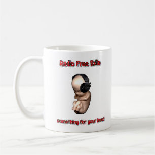Caneca De Café rádio livre exílio