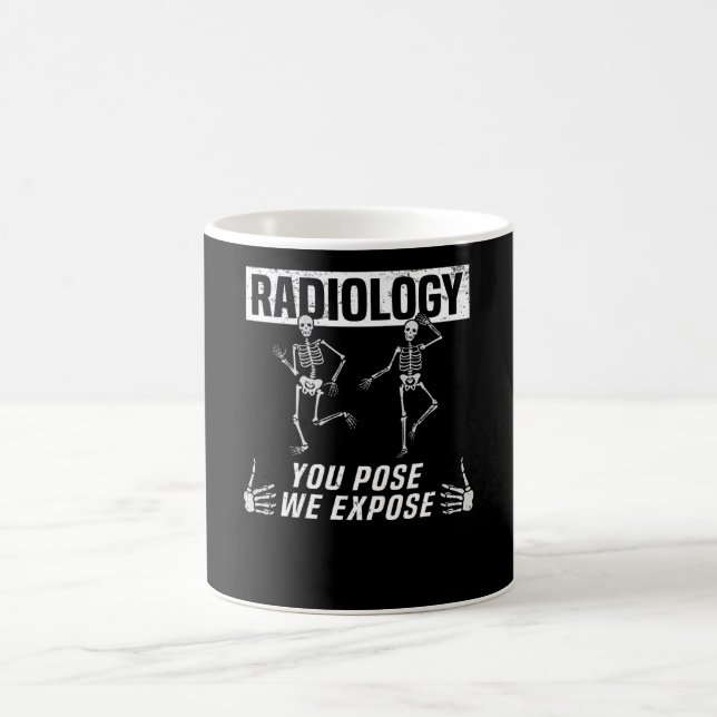 Caneca De Café Radiografia radiologista do técnico de saúde (Centro)