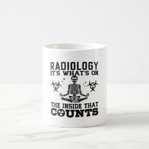 Caneca De Café Radiologia É o que está no raio tecnológico