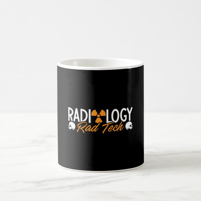 Caneca De Café Radiologia Tecnologia Rad Medicine Xray (Centro)