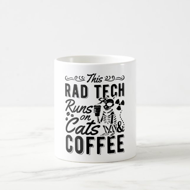 Caneca De Café Radiologia Xray Essa Tecnologia Rad Executa Gatos  (Centro)