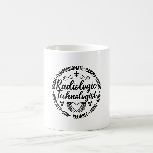 Caneca De Café Radiologic Technologist Nurse Xray Radiology Tech (Centro)