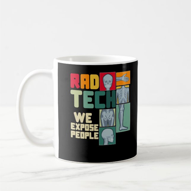 Caneca De Café Radiologist Xray Funny Radiology (Esquerda)
