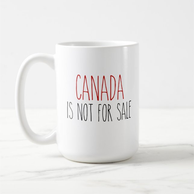 Caneca De Café RAE DUNN Inspirado que o Canadá não é para venda (Esquerda)