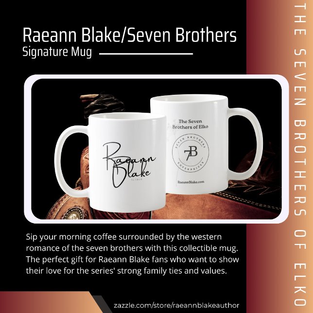 Caneca De Café Raeann Blake/ Seven Brothers Signature Mug (Criador carregado)