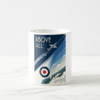 Caneca De Café RAF Art Deco