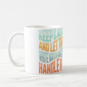 Caneca De Café Rafting de Águas Brancas Remador de Águas Brancas