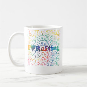 Caneca De Café Rafting Tie Dye Legal Vintage Inspirado