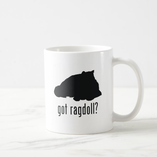 Caneca De Café Ragdoll (Direita)
