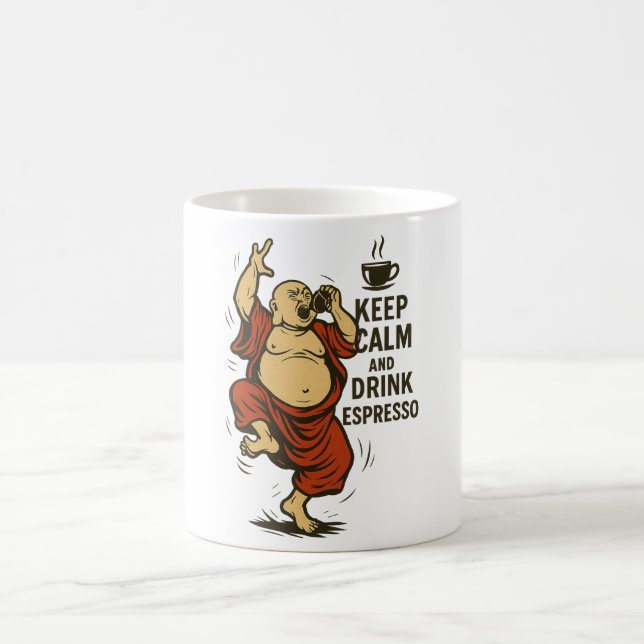 Caneca De Café Raging Buddha (Centro)