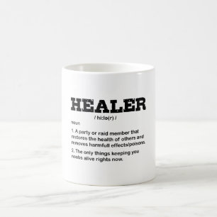 Caneca De Café RAID HEALER Gamer Engraçado Gamer Video Gamer Game