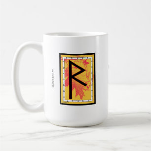 Caneca De Café Raidho Rune Mug - Equilíbrio!