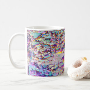 Caneca De Café Rainbow Aura Crystals