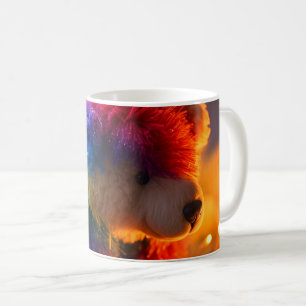 Caneca De Café Rainbow Bear