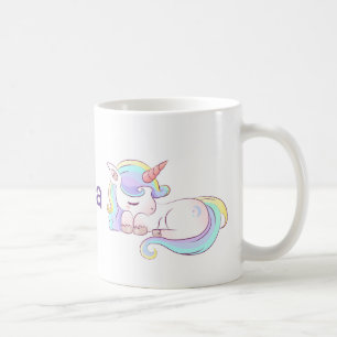 Caneca De Café Rainbow colorido Unicorn