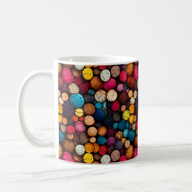 Caneca De Café Rainbow Cork Mug (Esquerda)