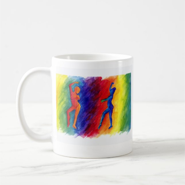 Caneca De Café Rainbow Degas Mug (Esquerda)
