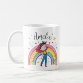 Caneca De Café Rainbow Girl Amelie 1