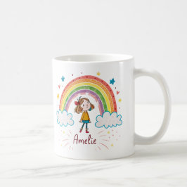 Caneca De Café Rainbow Girl Amelie 2